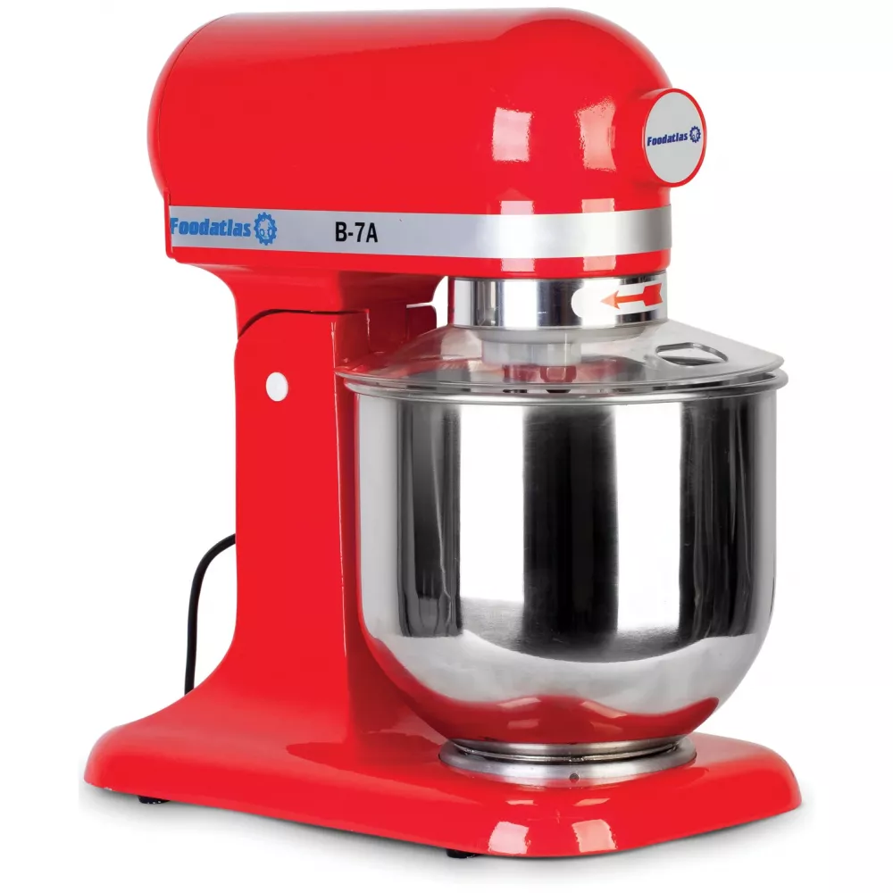 Планетарный миксер Foodatlas B-7A красный