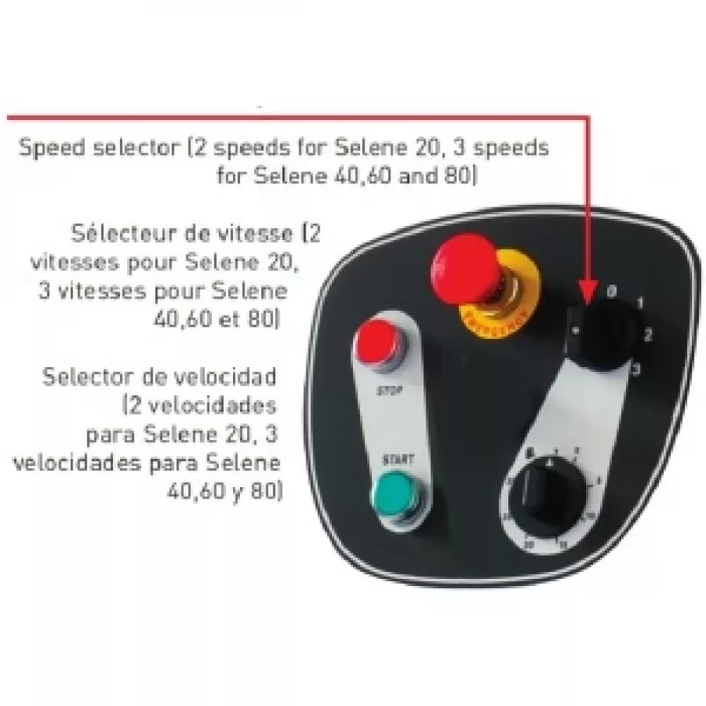 _Планетарный миксер Zanolli Selene 40