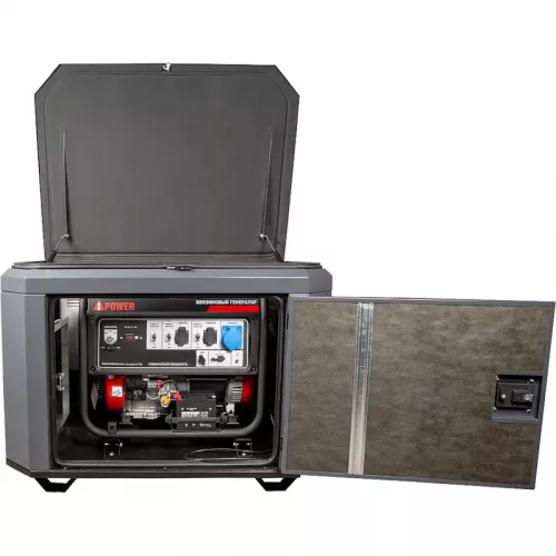 A-iPower A8000EAX бензиновый генератор в кожухе 1200 RAL 7024 УТ-11182370