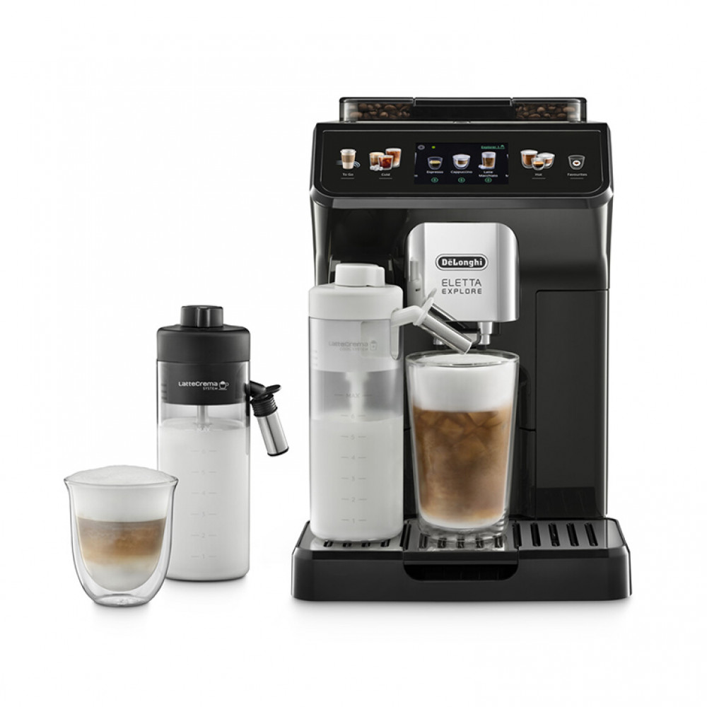 Кофемашина Delonghi ECAM450.55.G Eletta Explore графит