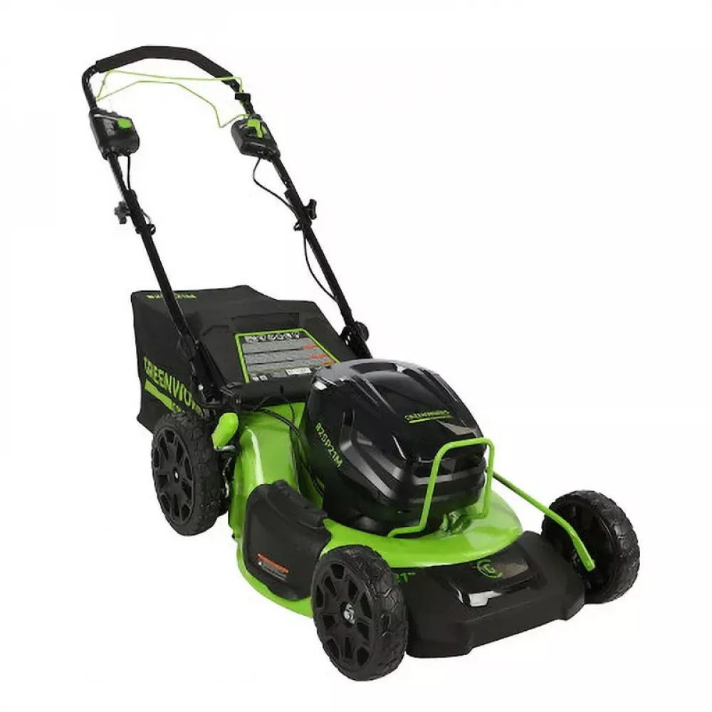 Greenworks GC82LM51SP2 аккумуляторная газонокосилка самоходная (без АКБ и ЗУ) 2515907