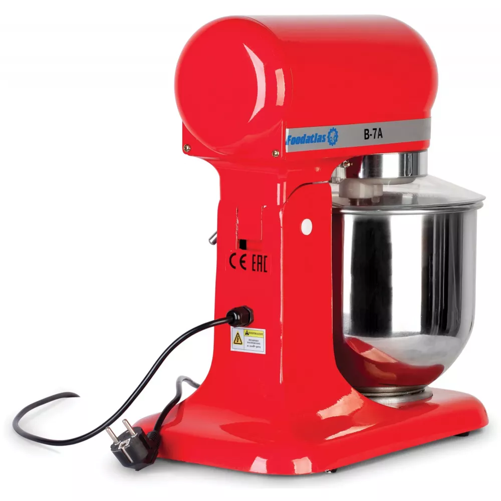 Планетарный миксер Foodatlas B-7A красный