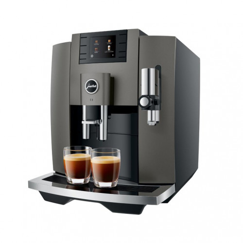 Кофемашина Jura E8 Dark Inox