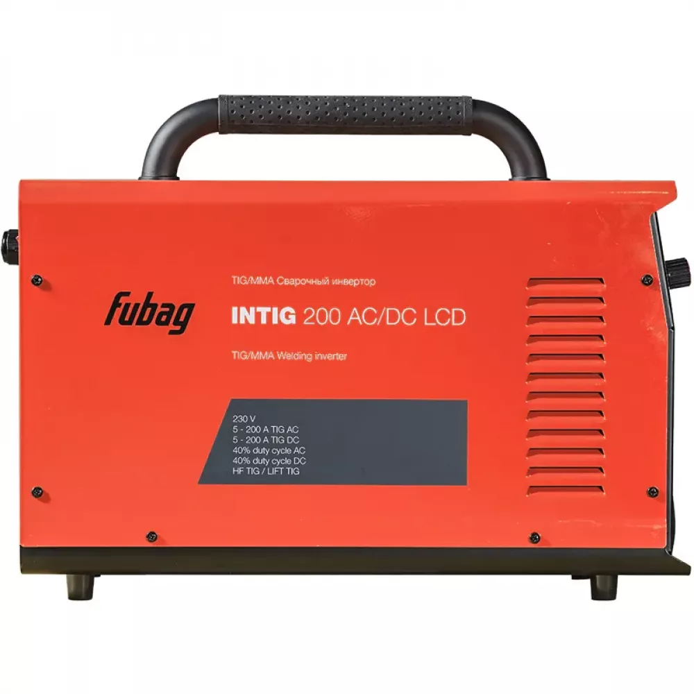 FUBAG INTIG 200 AC/DC Pulse LCD сварочный полуавтомат инверторный с горелкой FB TIG 26 5P 31592.1