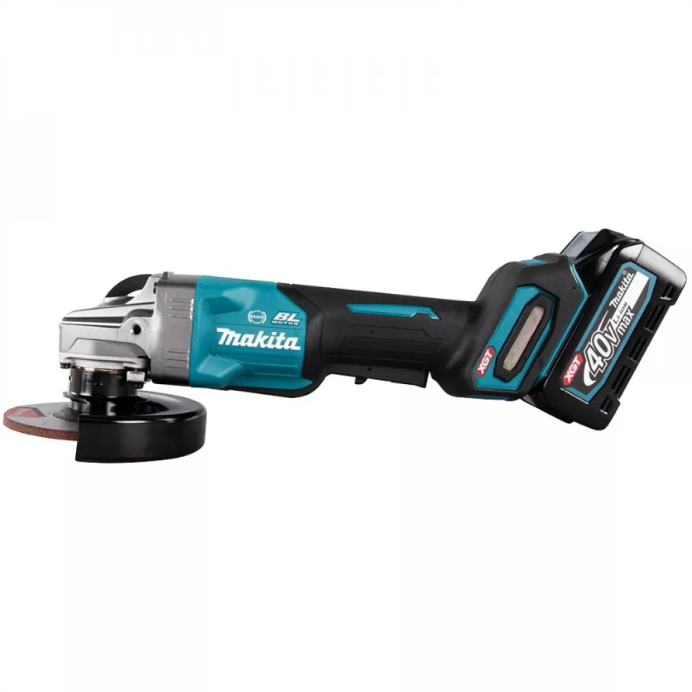 Makita GA013GM201 угловая шлифовальная машина ( 2 x 4 Ач, З/У)