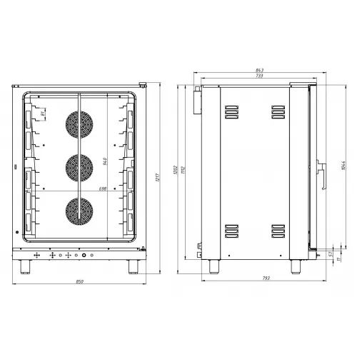 Конвекционная печь Grill Master ФЖШ/10 (22227)