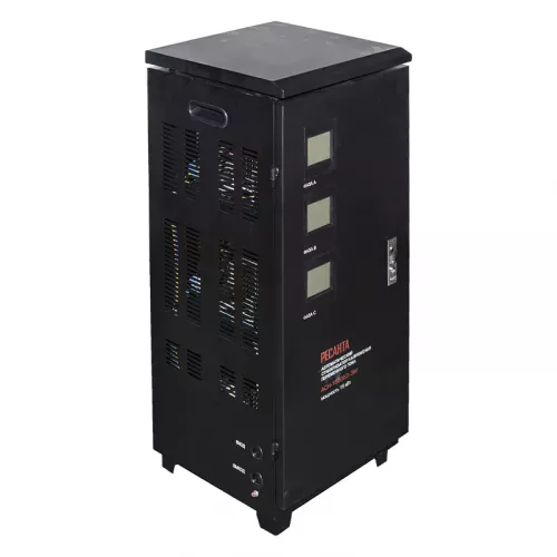 Ресанта АСН-15000/3-ЭМ трехфазный стабилизатор напряжения 63/4/5