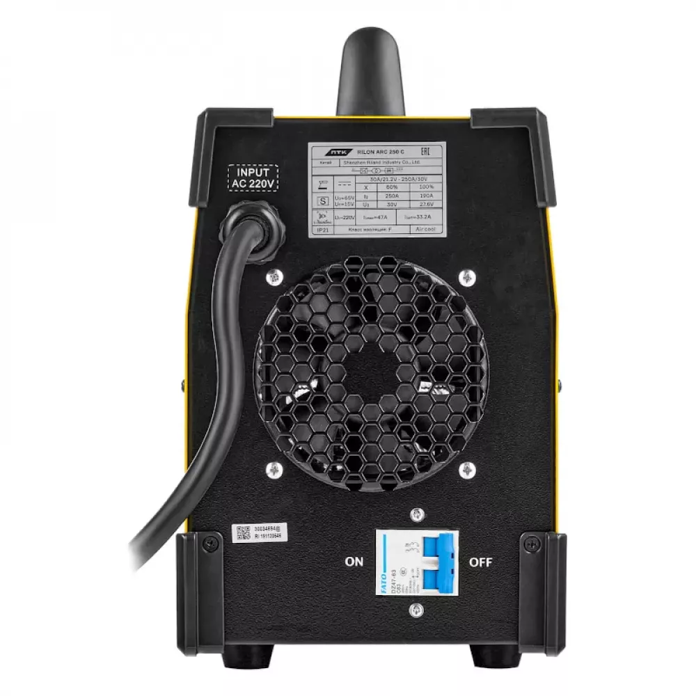 ПТК RILON ARC 250 C НАКС сварочный инвертор 005.300.118
