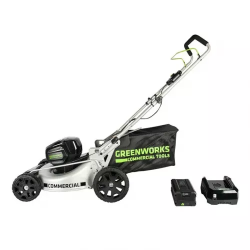 Greenworks GC82LM46K5 82V аккумуляторная газонокосилка (1 x 5 Ач, ЗУ) 2502407UB