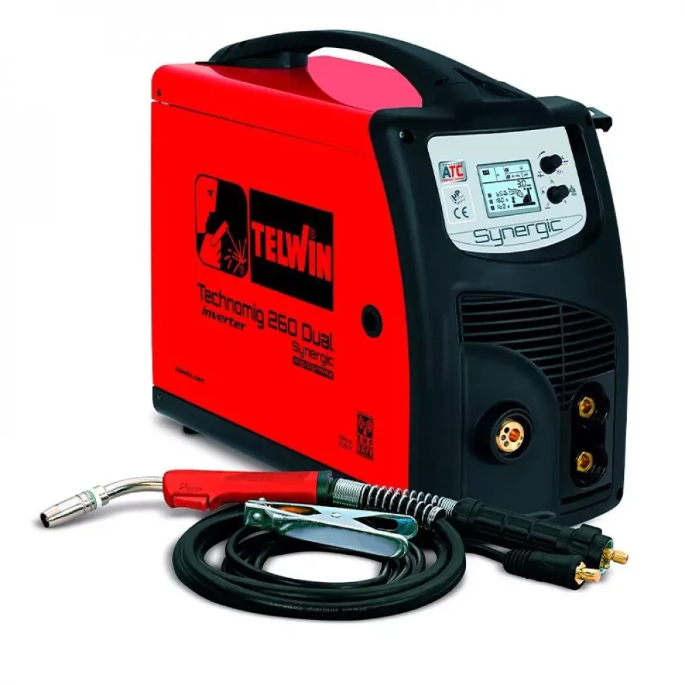 Telwin TECHNOMIG 260 DUAL SYNERGIC инверторный сварочный полуавтомат 816056