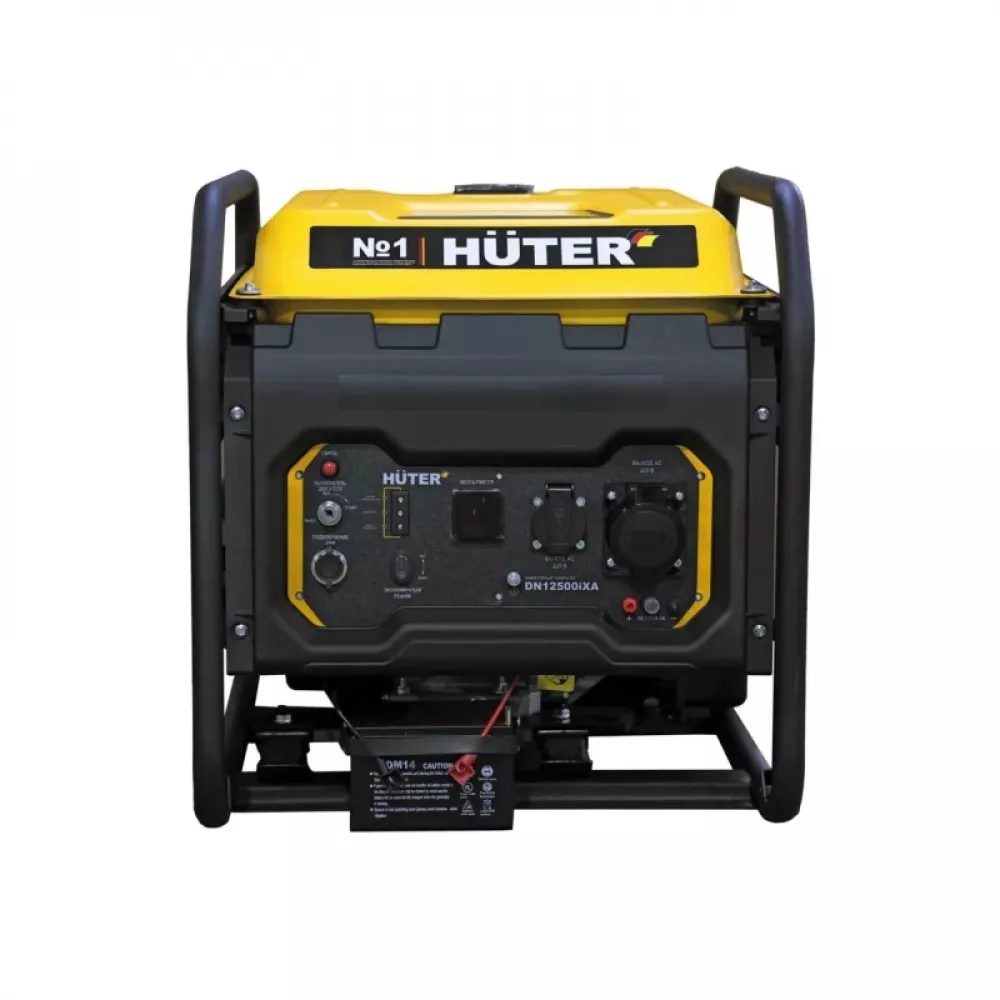 HUTER DN12500iXA инверторный генератор 64/10/13