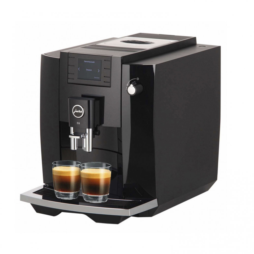 Кофемашина Jura E6 Piano Black 2023