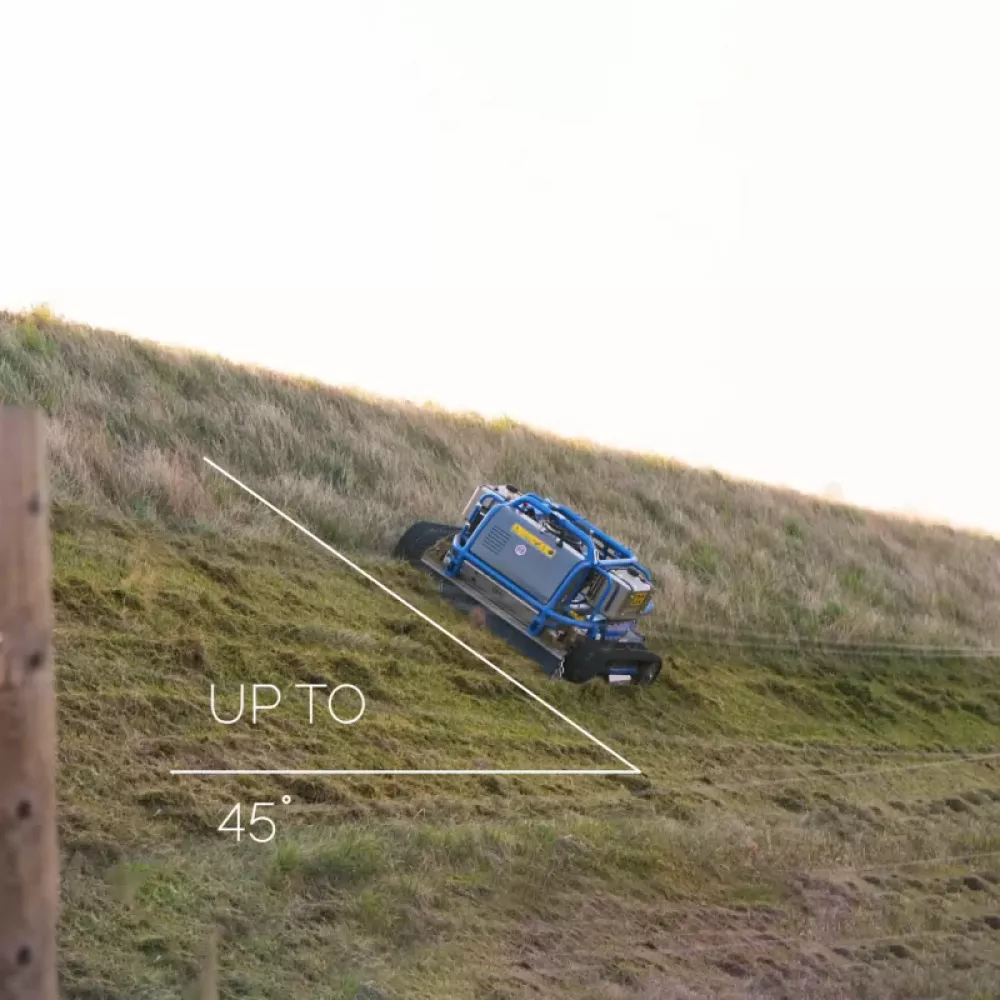 Caiman Commando 950 бензиновый робот газонокосилка