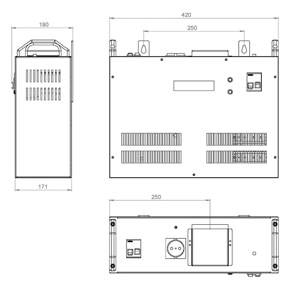 Volter СНПТО-14 ПТШ однофазный стабилизатор напряжения
