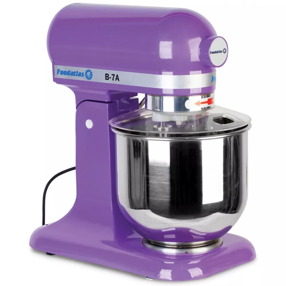 Планетарный миксер Foodatlas B-7A фиолетовый