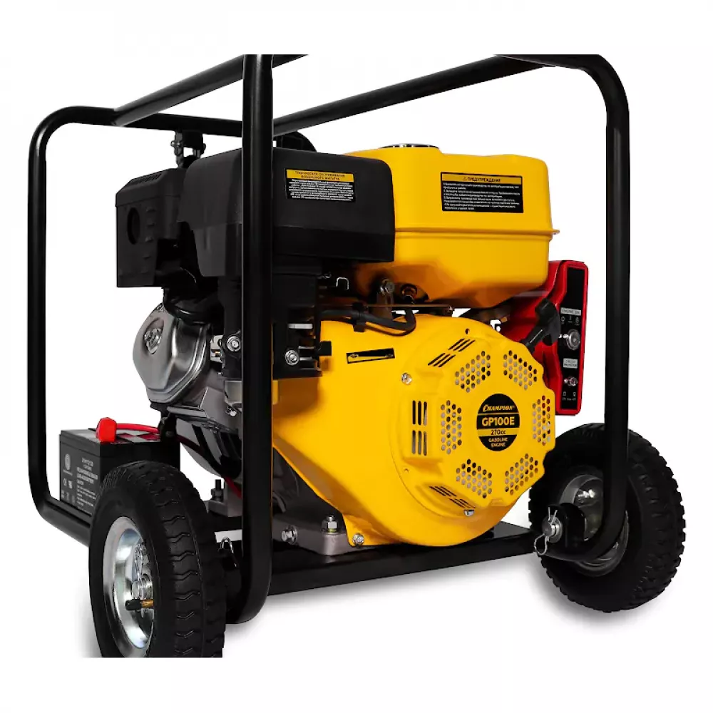 CHAMPION GP100E бензиновая мотопомпа