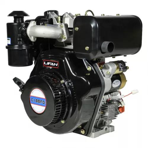 Lifan Diesel 188FD D25 6A двигатель дизельный шлицевой вал for 1300D 00-00003289