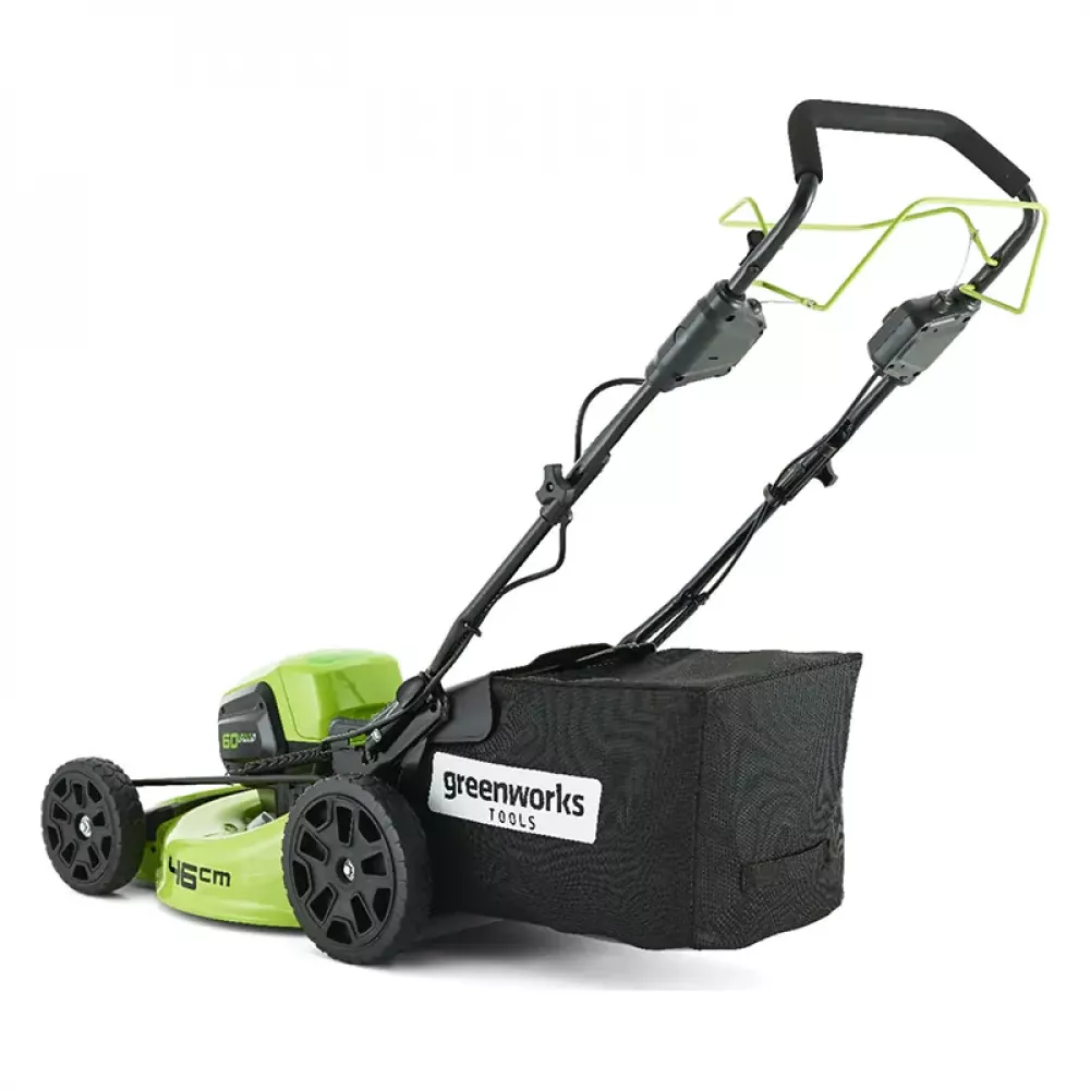 Greenworks GD60LM46SPK4 60V аккумуляторная газонокосилка самоходная (1 x 4 Ач, ЗУ) 2502907UB