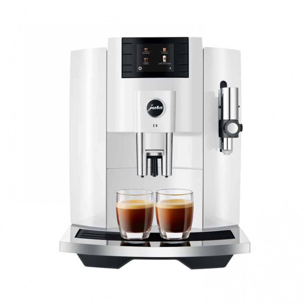 Кофемашина Jura E8 Piano White