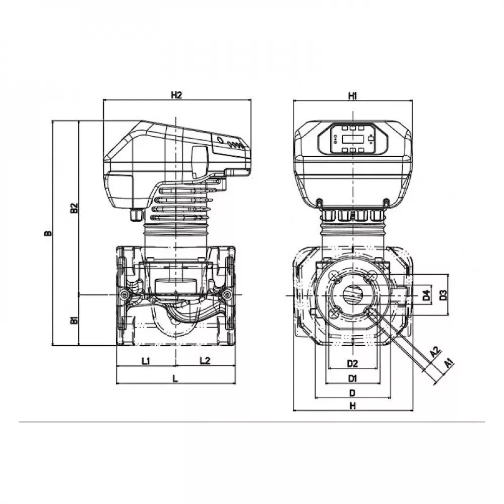 Насос циркуляционный промышленный DAB EVOPLUS B 120/250.40 M, 60150967