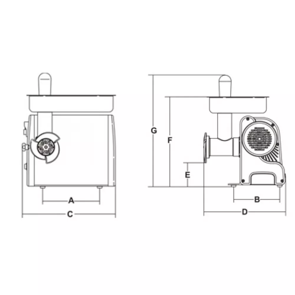 Мясорубка Sirman TC-8 Vegas