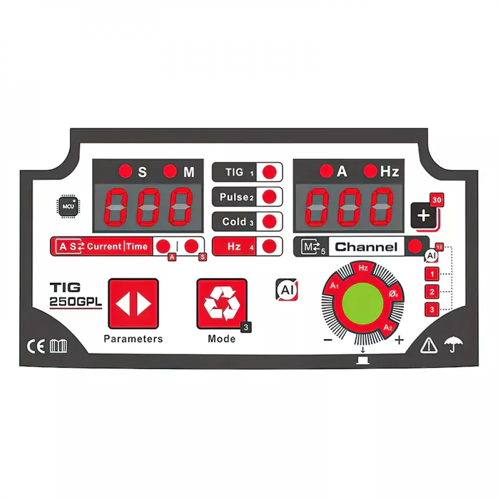 Andeli TIG-250GPL сварочный аппарат ADL20-110