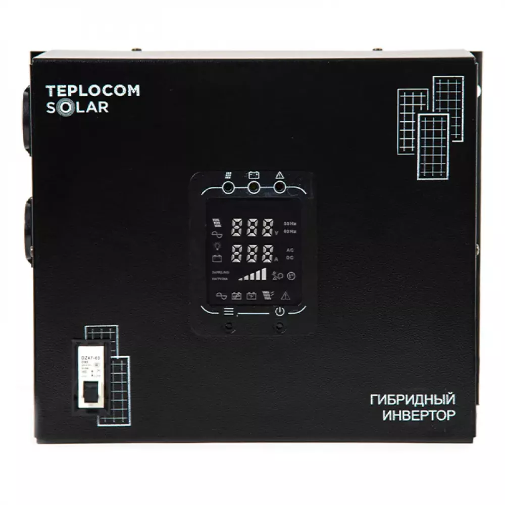 TEPLOCOM Solar 1500, 40Ач источник бесперебойного питания и 2 акб, 12386