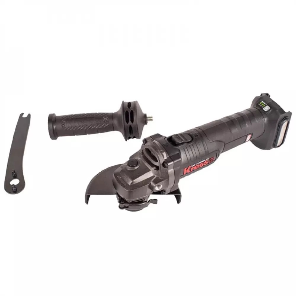 Kress KU801 аккумуляторная угловая шлифмашина (2 x 4 Ач, ЗУ)