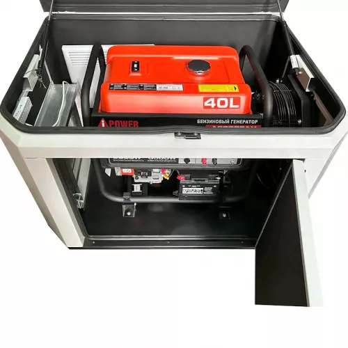 A-iPower A6000EAX бензиновый генератор в кожухе 1200 RAL 7035 УТ-11184227