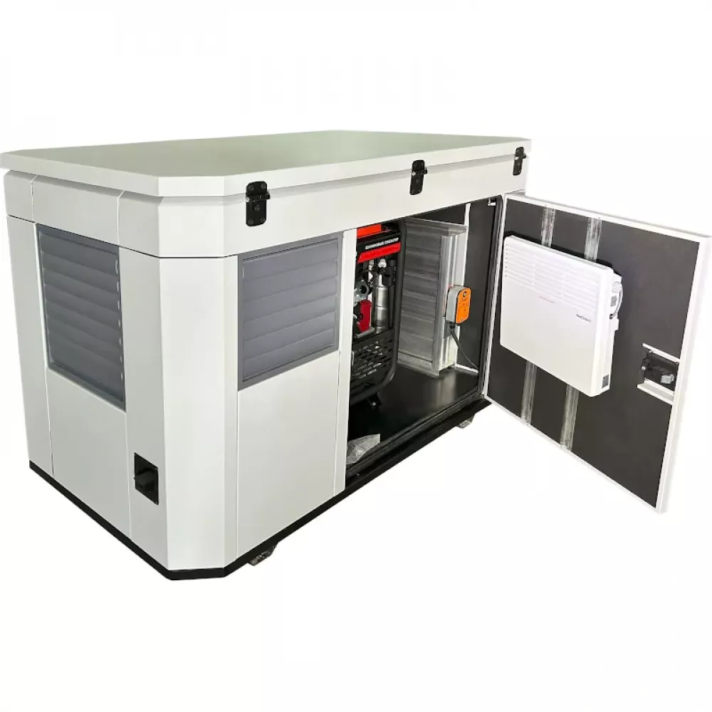 A-iPower A7000EAX бензиновый генератор в кожухе 1200 RAL 7035 УТ-11184228