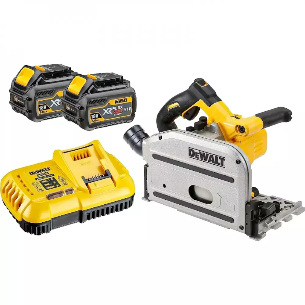 DeWalt DCS520T2R-QW аккумуляторная погружная пила (2 x 6 Ач, ЗУ)