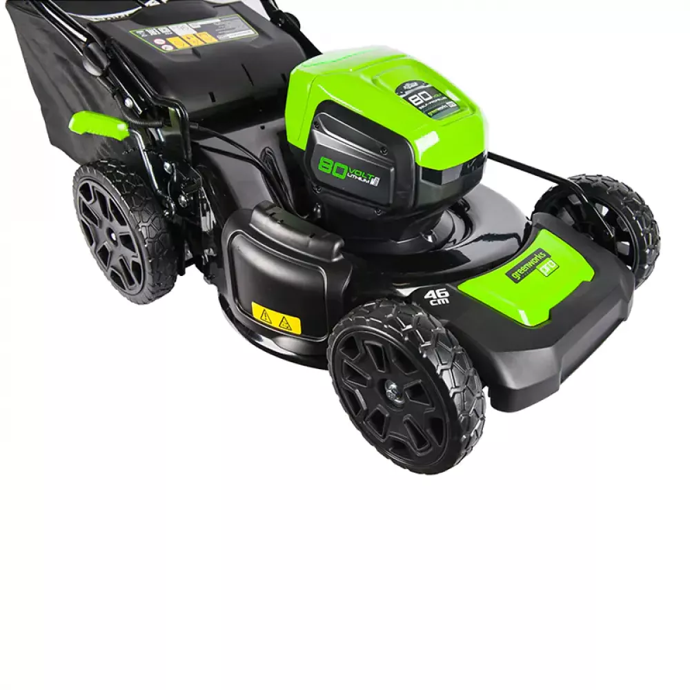 Greenworks GD80LM46SPK4 80V аккумуляторная газонокосилка самоходная (1 x 4 Ач, ЗУ) 2501007UB