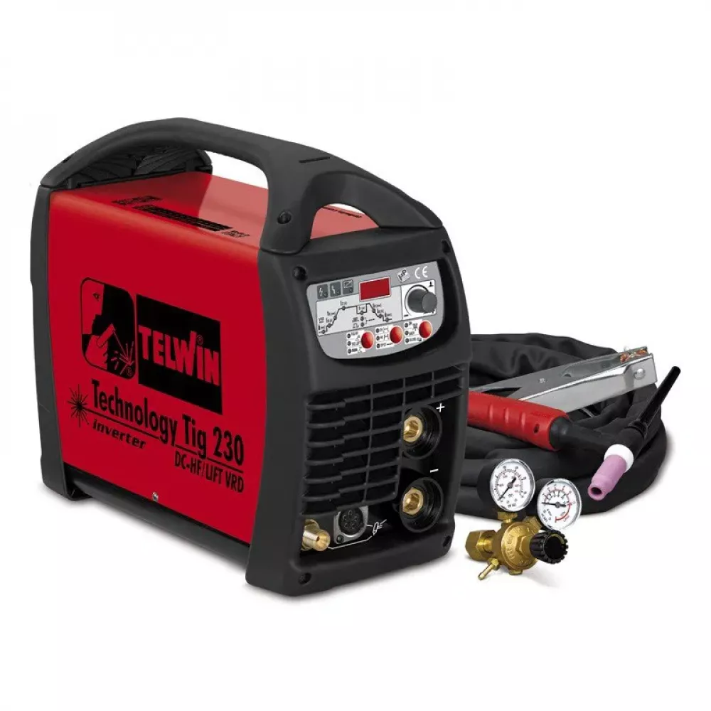 Telwin TECHNOLOGY TIG 230 DC сварочный инвертор tig 852055
