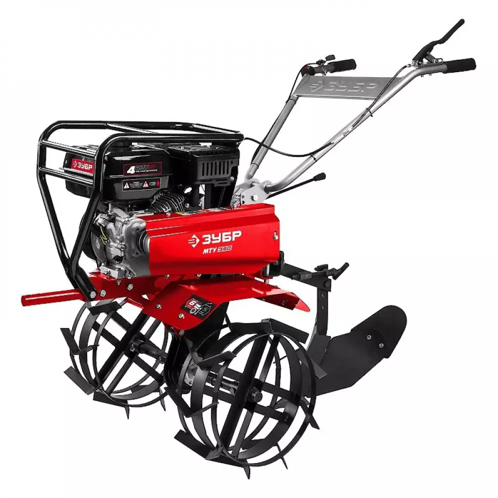 Мотоблок бензиновый ЗУБР МТУ-350 усиленный