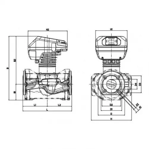 Насос циркуляционный промышленный DAB EVOPLUS B 150/340.65 M, 60150986