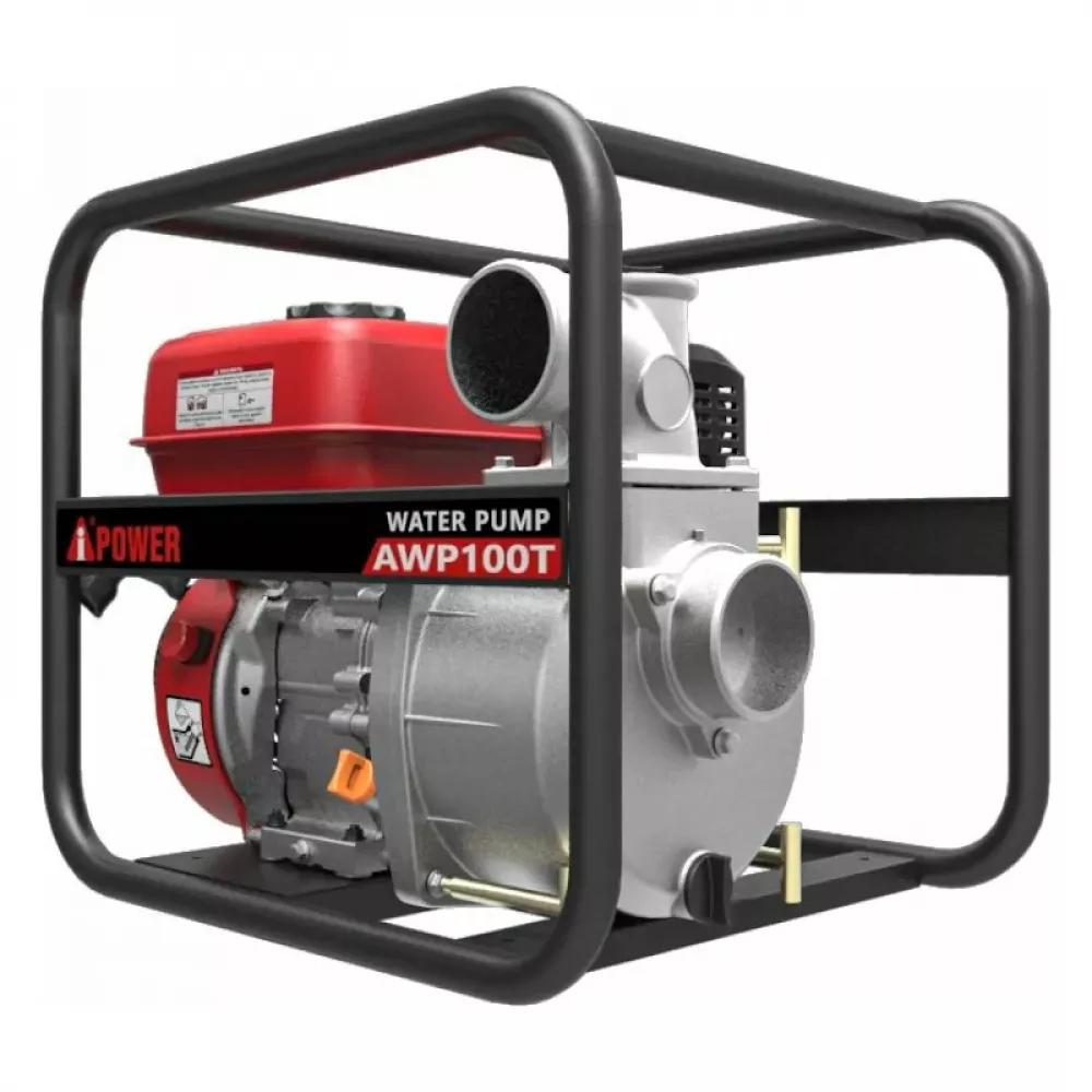 A-iPower AWP100T для грязной воды мотопомпа бензиновая 30241