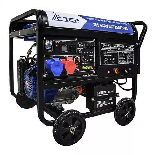 ТСС GGW 6.0/250ED-R3 бензиновый сварочный генератор 026495