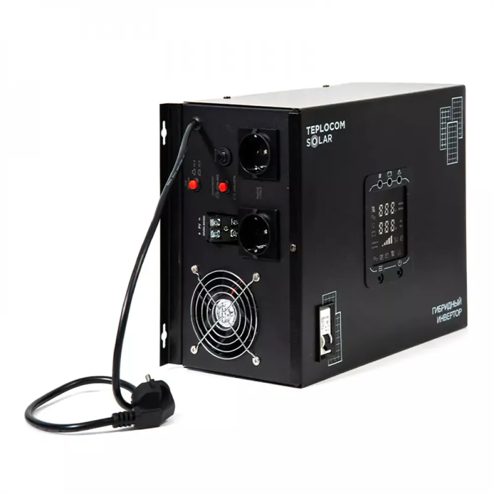 TEPLOCOM Solar 1500, 200Ач источник бесперебойного питания и 2 акб, 12383