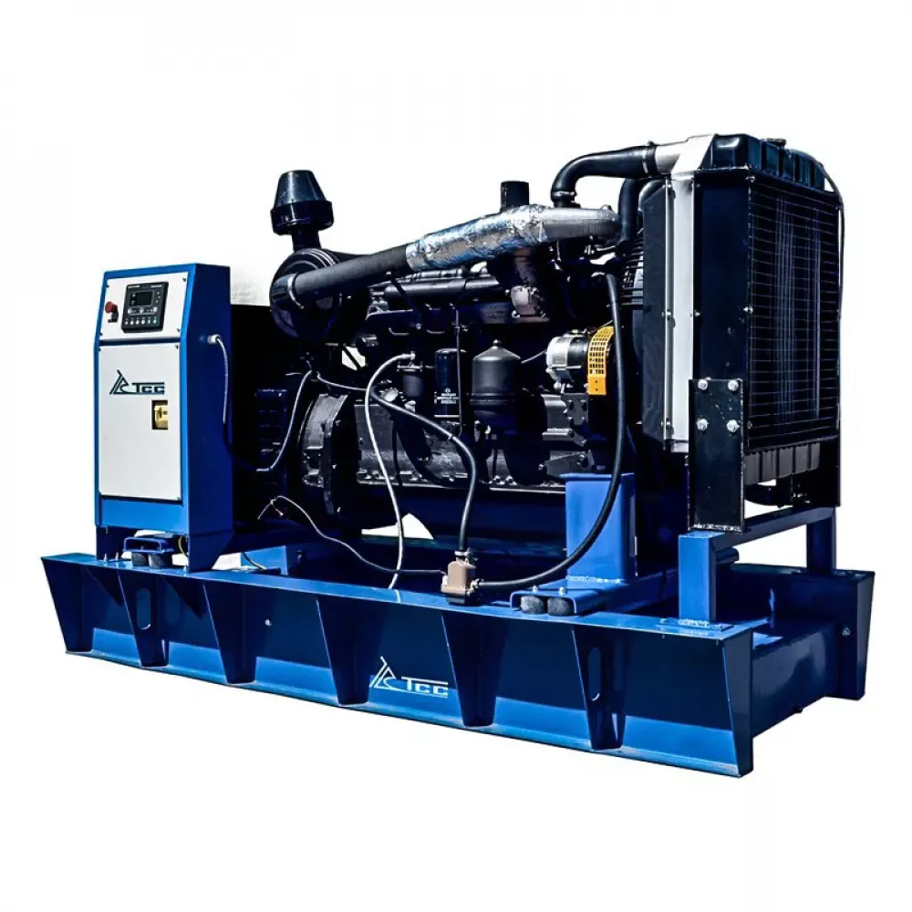 ТСС ММЗ 80 КВТ TMM 110TS промышленный газовый генератор 000801