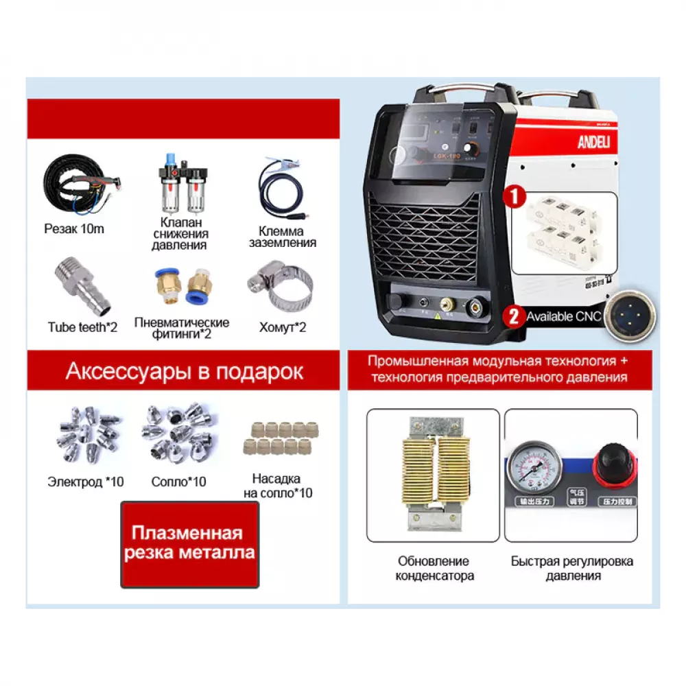 Плазморез Andeli CUT-100G+