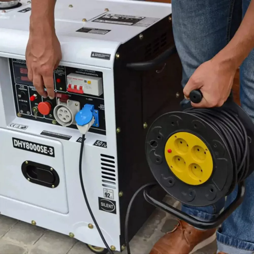 Hyundai DHY 8000SE-3 дизельный генератор