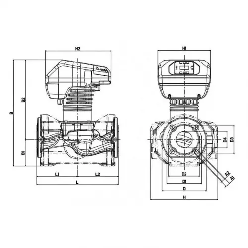 DAB EVOPLUS B 60/340.65 SAN M насос циркуляционный промышленный 60151173