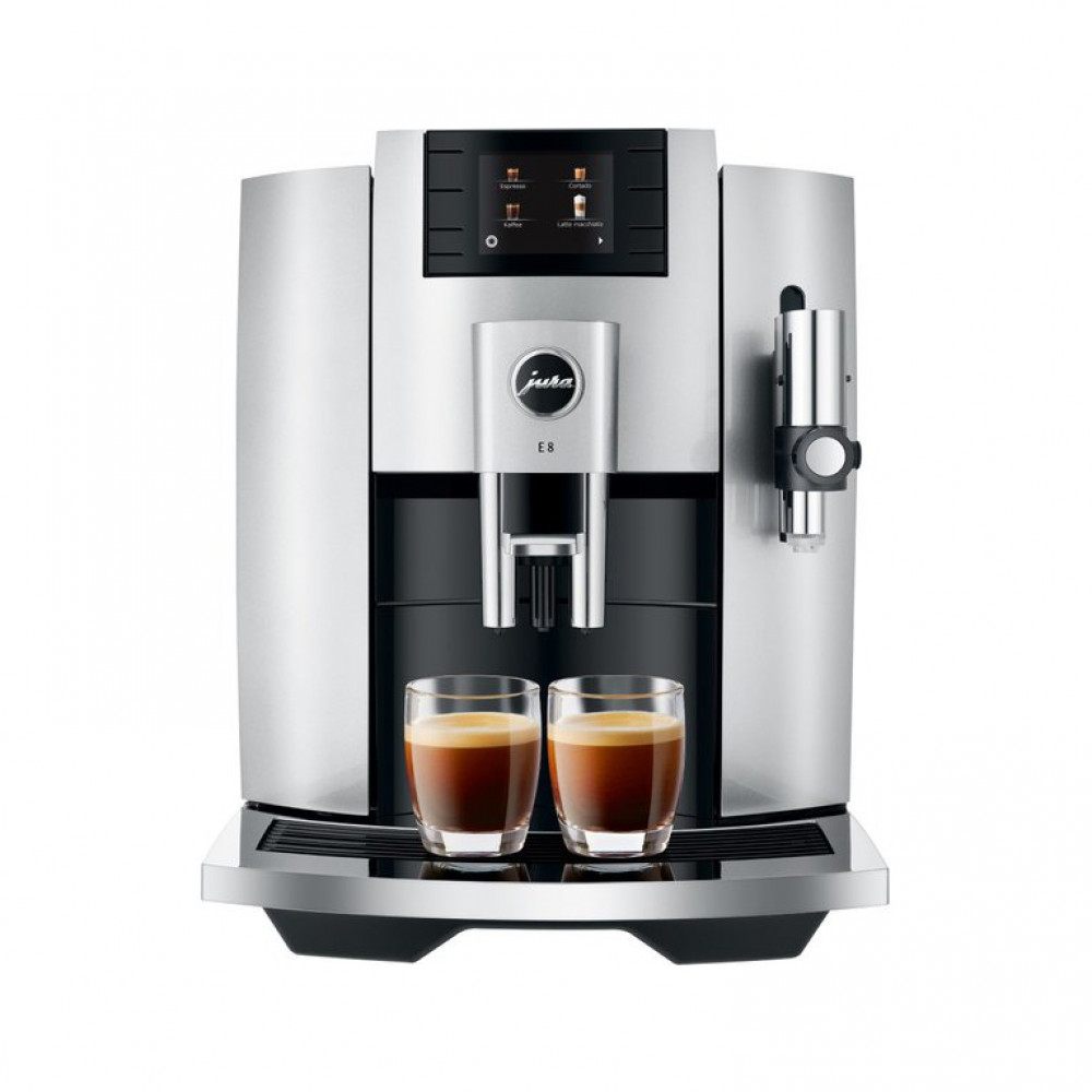 Кофемашина Jura E8 Moonlight Silver