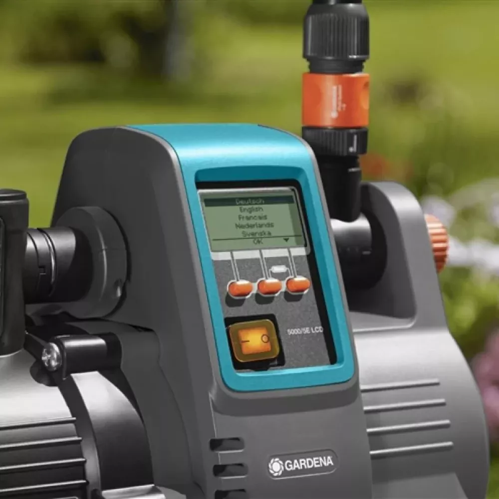 Автоматический напорный насос Gardena 5000/5E LCD, 01759-20.000.00