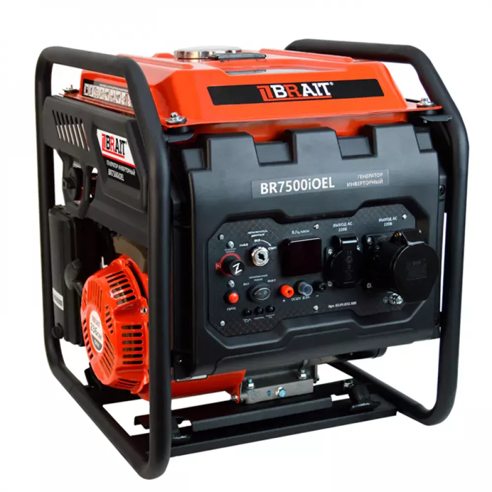BRAIT BR7500iOEL генератор бензиновый инверторный 02.01.072.100