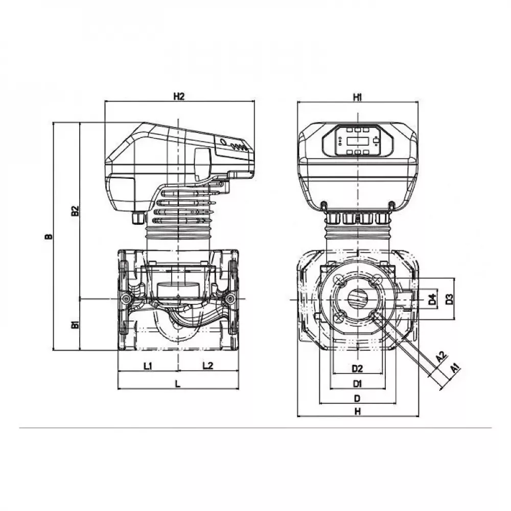 Насос циркуляционный промышленный DAB EVOPLUS B 150/280.50 M, 60150975
