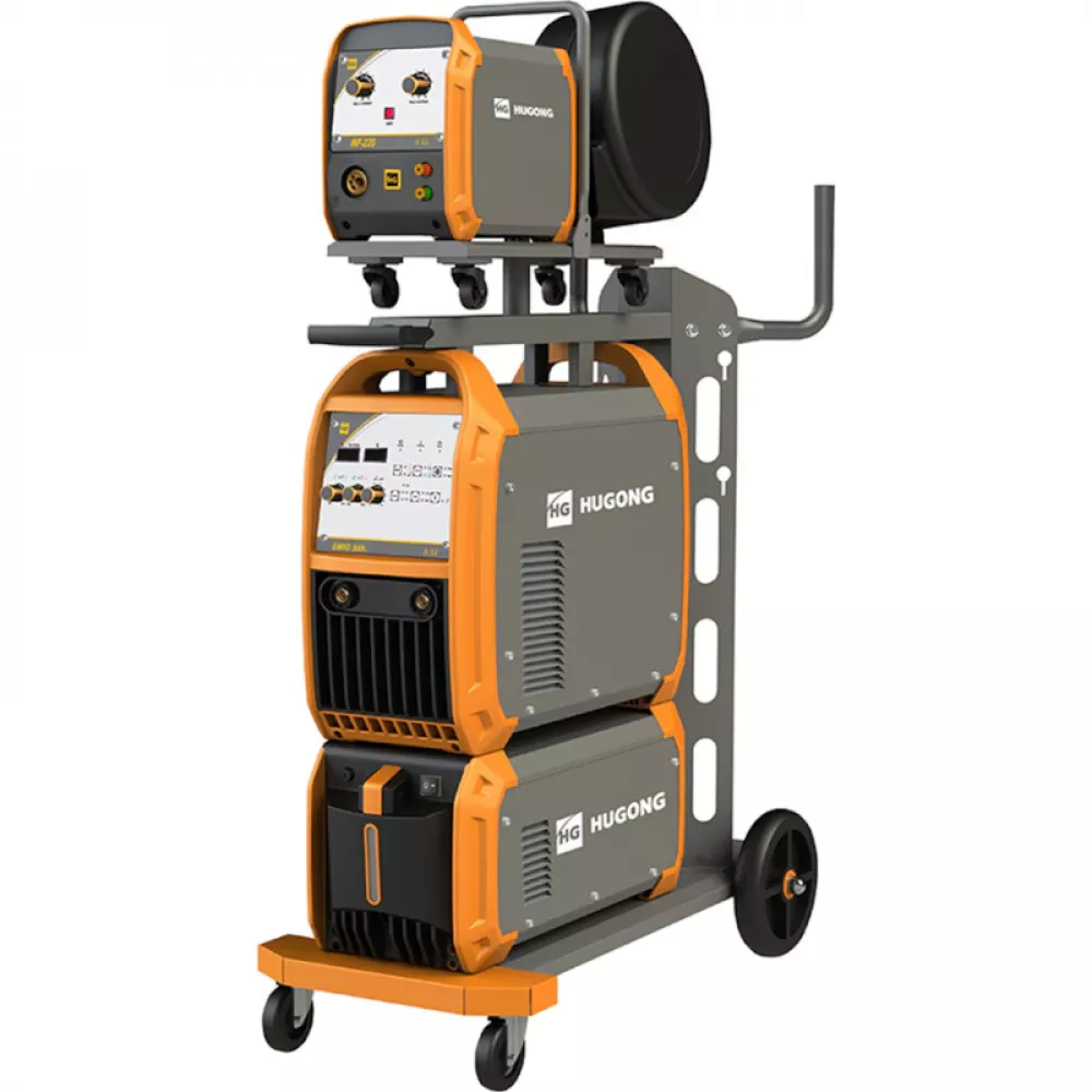 Hugong EMIG 500 III сварочный полуавтомат (с БО и тележкой, без горелки и кабель-пакета) 040721