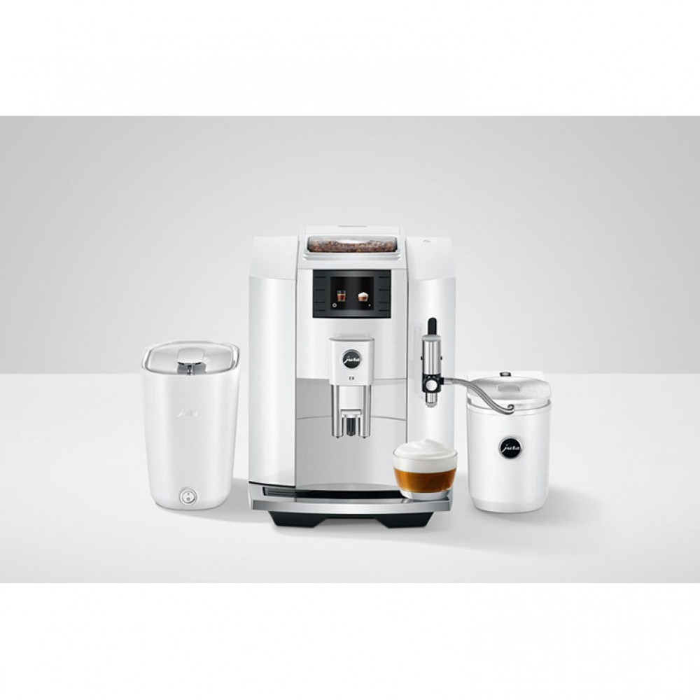 Кофемашина Jura E8 Piano White
