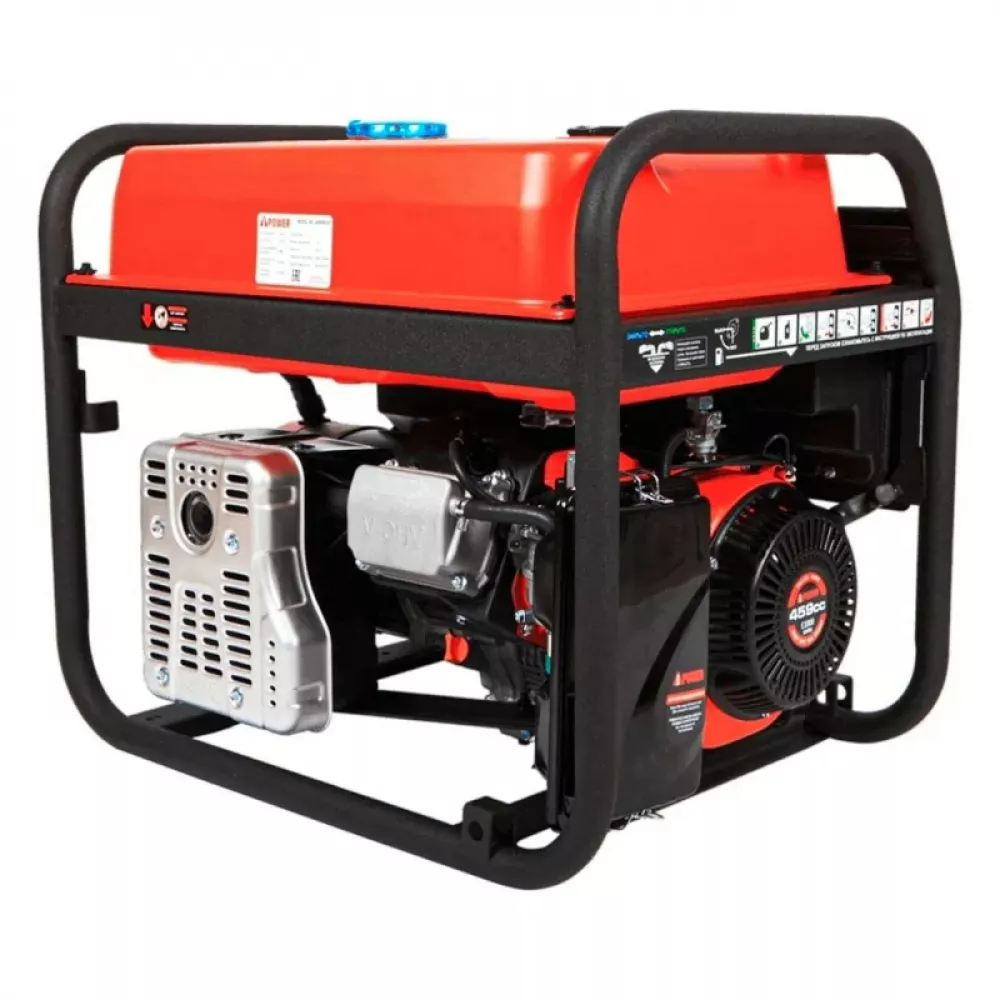 A-iPower A9000EAX бензиновый генератор в кожухе 1400SS RAL 7031 УТ-11182998