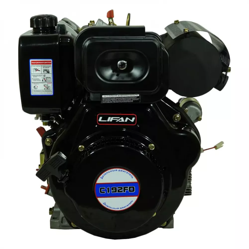 Lifan Diesel 192FD D25 6A двигатель дизельный шлицевой вал 00-00154747